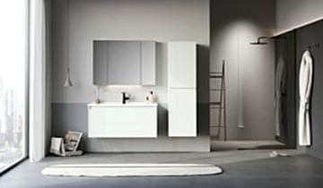 Orka Likya 80 Banyo Dolabı Beyaz (Boy Dolabı Hariç)