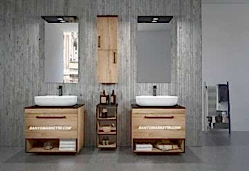 Orka Knidos 90+30+90 Banyo Dolabı Legnano