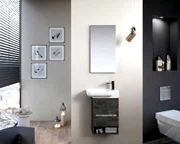 Orka Begonya 55 Banyo Dolabı İrony