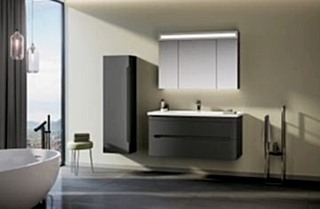Orka Varna 100 Banyo Dolabı Antrasit ( Boy Dolabı Hariçtir )