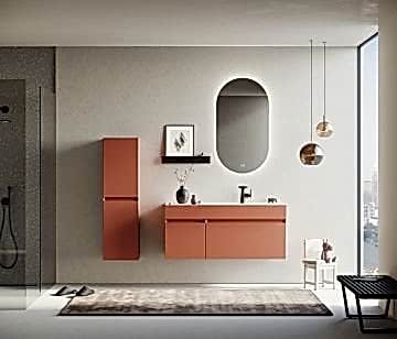 Orka Lusso 120 Banyo Dolabı Tarçin (Boy Dolabı Hariçtir)