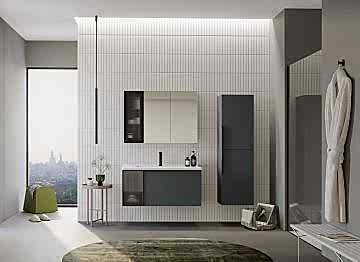 Orka Pure 100 Banyo Dolabı + Boy Dolabı 40 Antrasit (Boy Dolabı Dahildir)