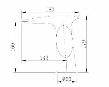 Orka Nest Lavabo Bataryası NS 2500 Beyaz - Krom