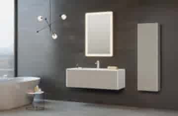 Orka Cube 120 Banyo Dolabı Vizon ( Boy Dolabı Hariçtir )