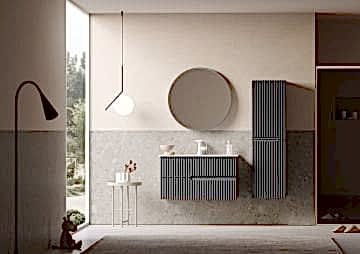 Orka Moonlight 90 Banyo Dolabı + Boy Dolabı 40 Gri ( Boy Dolabı Dahildir )