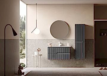 Orka Moonlight 90 Banyo Dolabı Gri ( Boy Dolabı Hariçtir )
