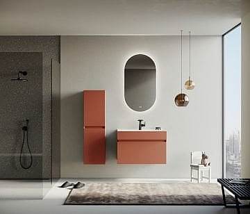 Orka Lusso 80 Banyo Dolabı + Boy Dolabı 40 Tarçin (Boy Dolabı Dahildir)