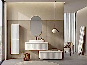 Orka Lentia 100 Banyo Dolabı Beyaz + Alt Yan Dolap 100 Beyaz + Boy Dolabı 40 Beyaz (Alt Yan Dolap 100 Beyaz ve Boy Dolabı 40 Beyaz Dahildir)
