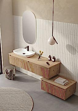 Orka Lentia 80 Banyo Dolabı Beyaz ( Alt Yan Dolap 80 Beyaz ve Boy Dolabı 40 Beyaz Hariçtir)