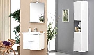 Orka Düden 65 Banyo Dolabı ( Çekmeceli ) Beyaz ( Boy Dolabı Hariçtir )