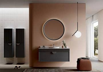 Orka Molino 120 Banyo Dolabı Gri ( Boy Dolabı Hariçtir )