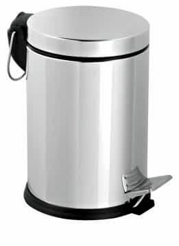 Orka Topkapı Pedallı Çöp Kovası SD 34423 C 3 Lt. Krom
