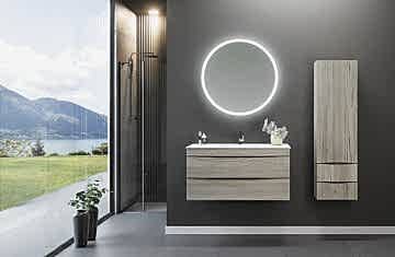 Orka Vento 100 Banyo Dolabı Dublin ( Boy Dolabı Hariçtir )