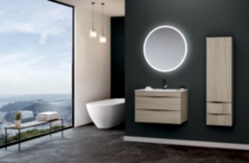 Orka Vento 80 Banyo Dolabı Glasgow ( Boy Dolabı Hariçtir )