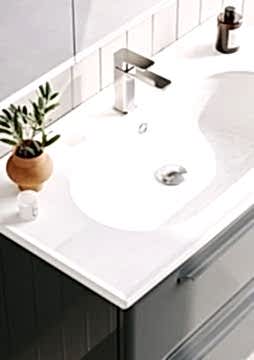 Orka Nuvola 100 Banyo Dolabı Gri ( Boy Dolabı Hariçtir )