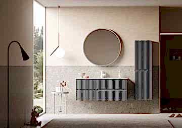 Orka Moonlight 120 Banyo Dolabı Gri ( Boy Dolabı Hariçtir )