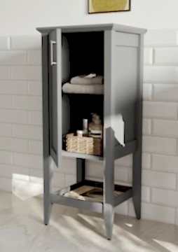 Orka Bastle 100 Banyo Dolabı Lacivert (Boy Dolabı Hariçtir)