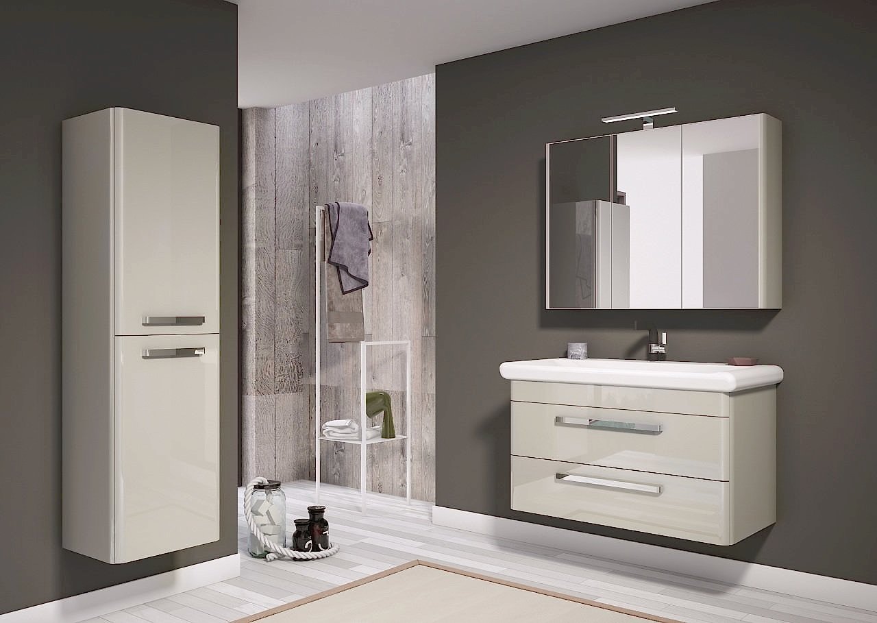 Orka Rose 100 Banyo Dolabı Kaşmir ( Boy Dolabı Hariçtir )