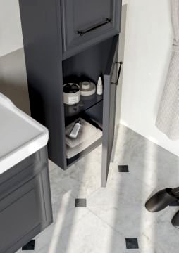 Orka Design 105 Banyo Dolabı Antrasit ( Boy Dolabı Hariçtir )