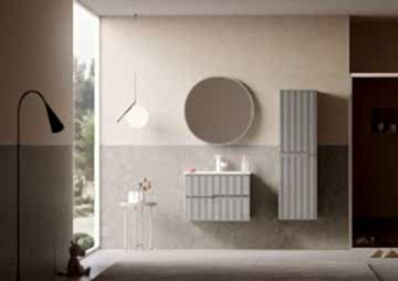 Orka Moonlight 70 Banyo Dolabı Vizon ( Boy Dolabı Hariçtir )
