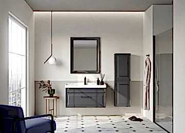 Orka Design 85 Banyo Dolabı Antrasit ( Boy Dolabı Hariçtir )