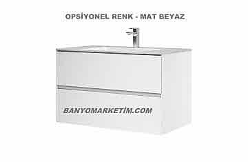 Orka Nest 90 Banyo Dolabı Beyaz (Boy Dolabı Hariçtir)