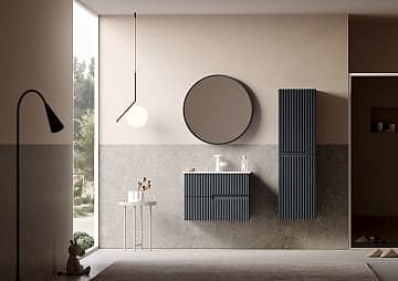 Orka Moonlight 70 Banyo Dolabı Antrasit ( Boy Dolabı Hariçtir )